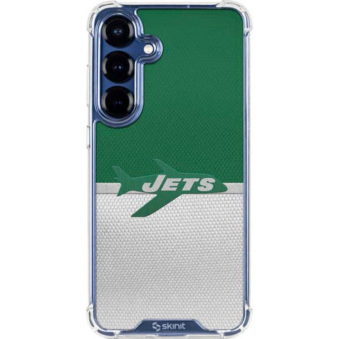 NFL New York Jets Vintage Galaxy S25 Clear Case